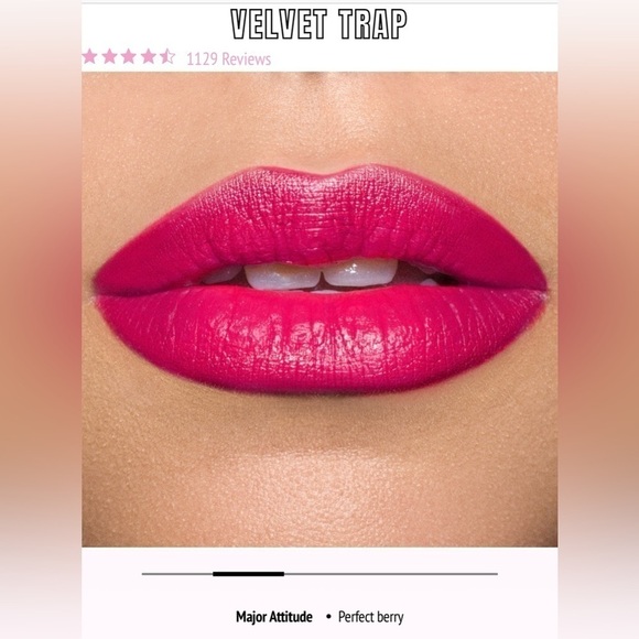 Jeffree Star Other - Brand New Jeffree Star Velvet Trap Lipstick in color Major Attitude